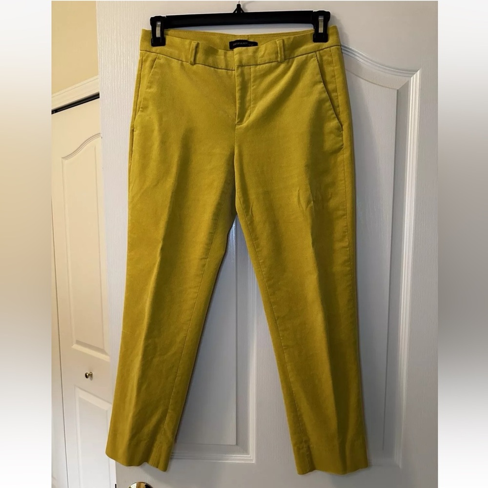Banana Republic Avery Corduroy High Rise Straight Leg Women’s Pants 4